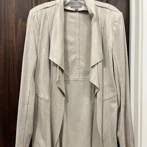 LAURA Faux Suede Jacket - Size 6
